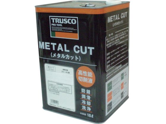 TRUSCO メタルカット エマルション乳化型 18L MC-5E 1230191が13,442円