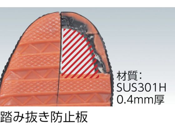 TRUSCO プロセフティブーツ 27.0cm PSB-27.0 2297451が6,147円