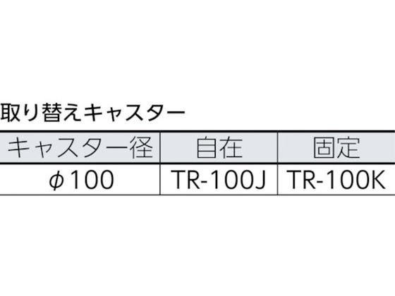 TRUSCO 軽量メッシュ台車 アミー 折りたたみ式2段型 AM-2A 7645198が