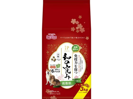 ペットライン JPスタイル和の究み 小粒 低脂肪 1歳から 3kg