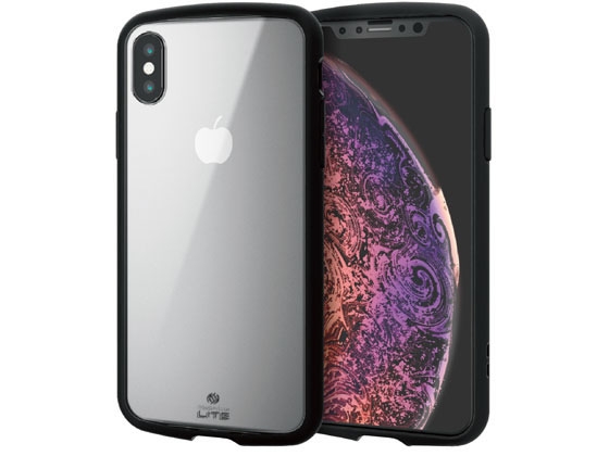 エレコム iPhone XS用TOUGH SLIM LITE クリア PM-A18BTSLCCR