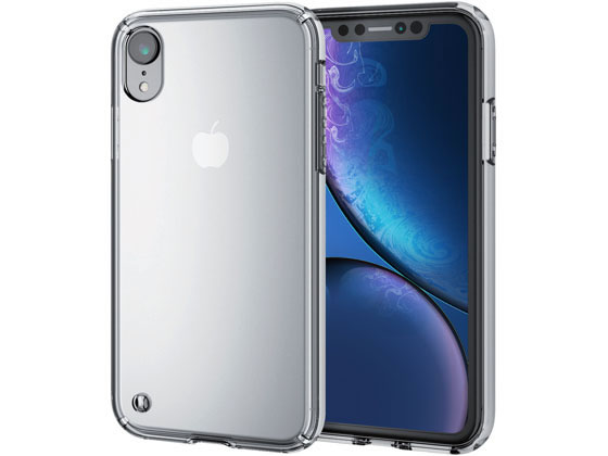 エレコム iPhone XR用ハイブリッドケース PM-A18CHVCCR