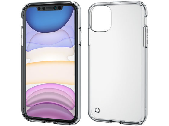 エレコム iPhone 11用ハイブリッドケース PM-A19CHVCCR