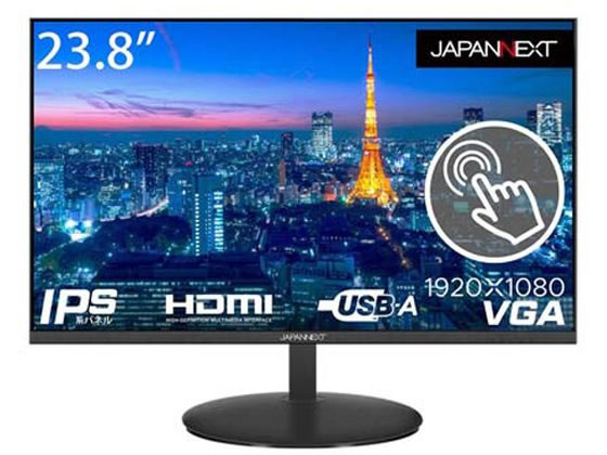 JAPANNEXT タッチパネルディスプレイ 23.8型 JN-IPS238FHD-T