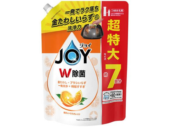 P & G 除菌ジョイコンパクト 贅沢シトラスオレンジ 詰替 超特大 930mL