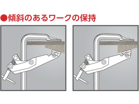 TRUSCO カンチレバー型クランプ 開き500mm CTL-50