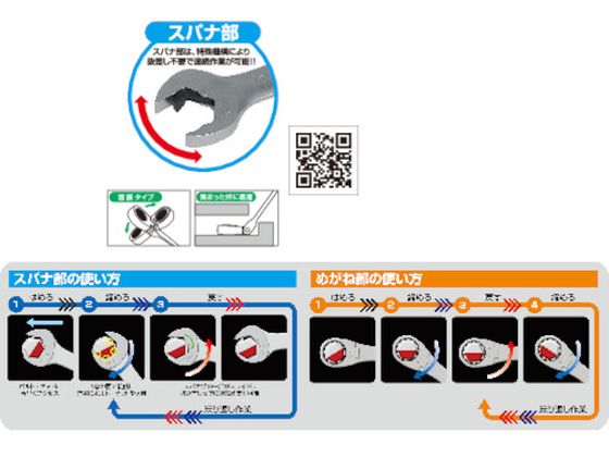 TONE 首振クイックラチェットめがねレンチセット RMFQ700 4319753が