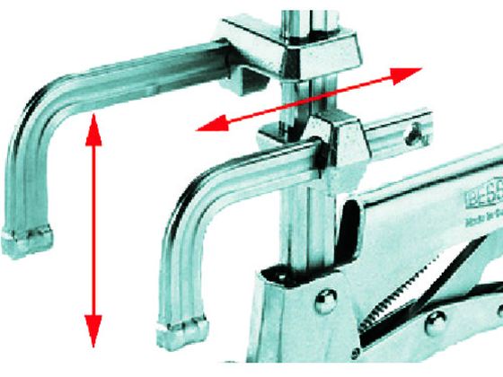 ベッセイ クランプ GRZ型 開き200mm GRZ20-