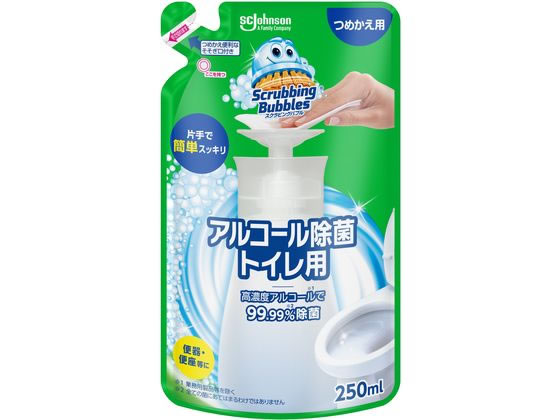 ジョンソン スクラビングバブル アルコール除菌トイレ用 詰替用 250mL