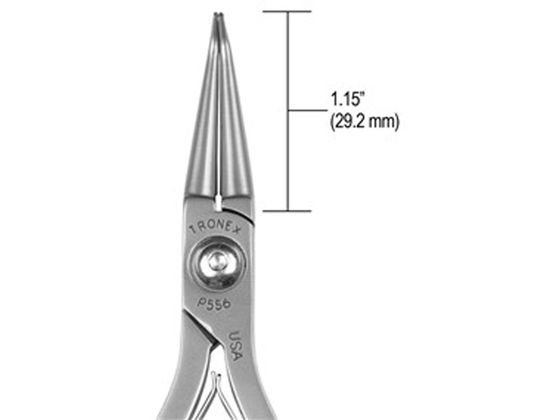 エスコ ESCO EA537T-66 128mm/50°精密ﾌﾟﾗｲﾔｰ(ESD/丸/ﾍﾞ-