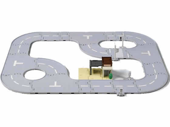 タカラトミー トミカワールドとつながるどうろセット(マイホーム付き)