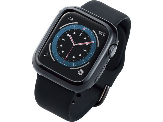 エレコム Apple Watch 40mm用ソフトバンパー ブラック AW-20SBPUBK