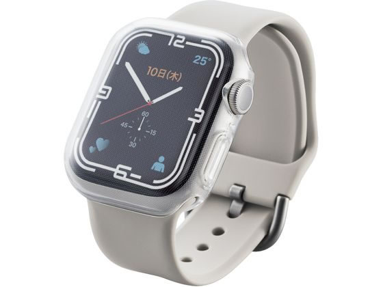 エレコム Apple Watch 41mm用フルカバーソフトケース AW-21BFCUCR