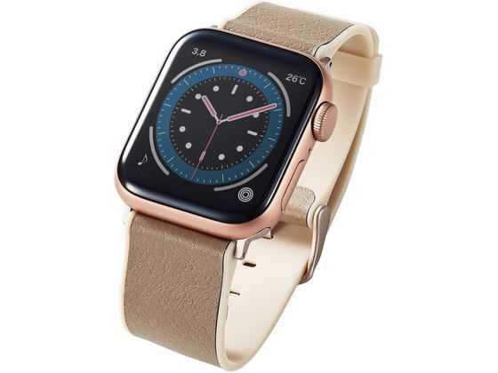 エレコム Apple Watch MINIOレザーバンド AW-41BDMNOTG