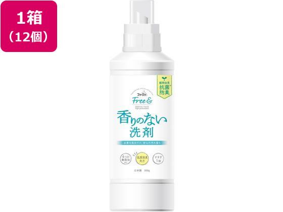 NSファーファJ ファーファ フリー&超コン液体洗剤無香料 本体500G×12