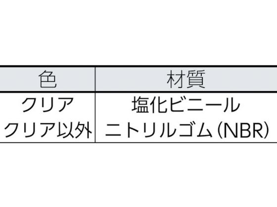 TRUSCO 安心クッション L字型 大 10本入り イエロー T10AC-02 4156731