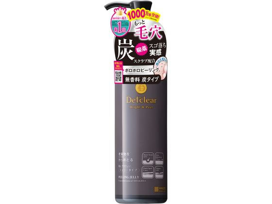 明色化粧品 DETクリア ピーリングジェリー 炭 180mL