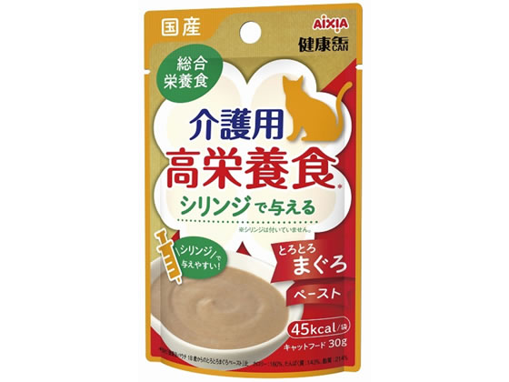 アイシア 健康缶パウチ介護用高栄養食シリンジで与えるペースト30g