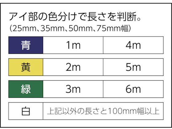 新作大特価】 田村 ベルトスリング Zタイプ 4E 75×6.0 ZE0750600