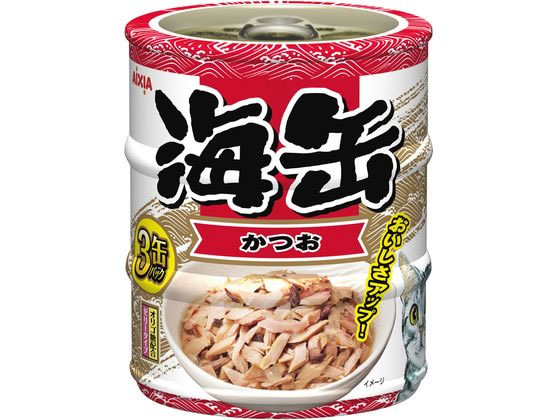 アイシア 海缶 ミニ3P かつお ゼリータイプ 180g