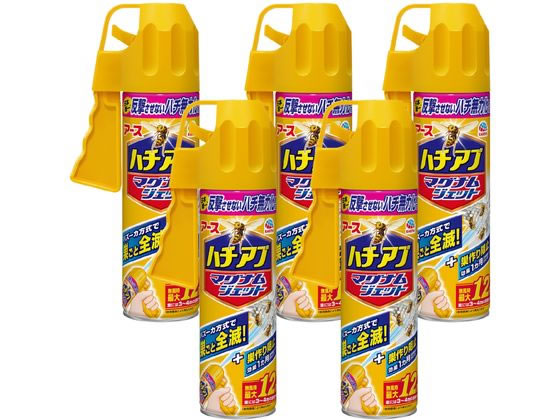 アース製薬 ハチアブマグナムジェット 550mL 5本入