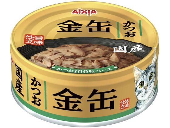 アイシア 金缶 かつお 70g