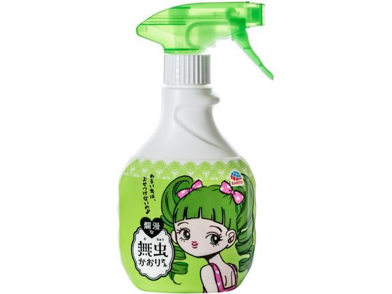 アース製薬 爛漫な無虫かおりさん除菌・ダニよけスプレー400mL