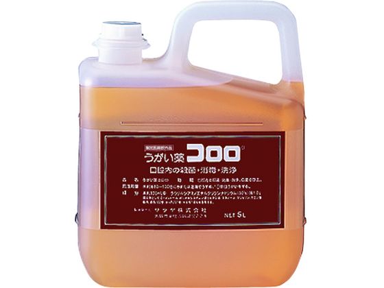 サラヤ うがい薬コロロ 5L 12834