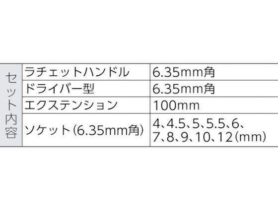 HOZAN ソケットレンチセット W-510 3708420が5,271円【ココデカウ】