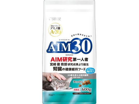 マルカン AIM30 20歳室内猫 腎臓健康ケアフィッシュ600g SAI-021