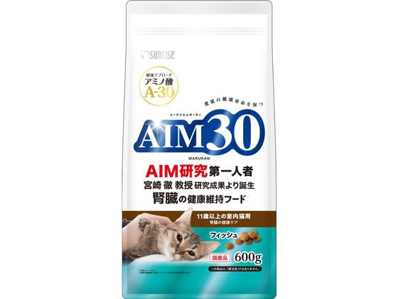 マルカン AIM30 11歳室内猫腎臓健康ケアフィッシュ600g SAI-018