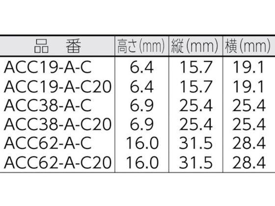 パンドウイット 固定具 コードクリップ ゴム系粘着テープ付 ナチュラル