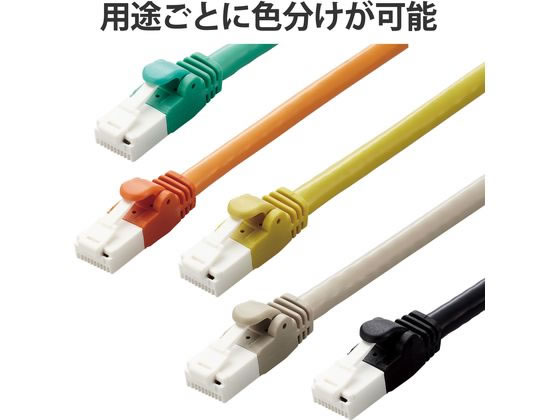 エレコム Cat6A対応LANケーブル 5m ブラック LD-GPAT BK5 RSが1,657円