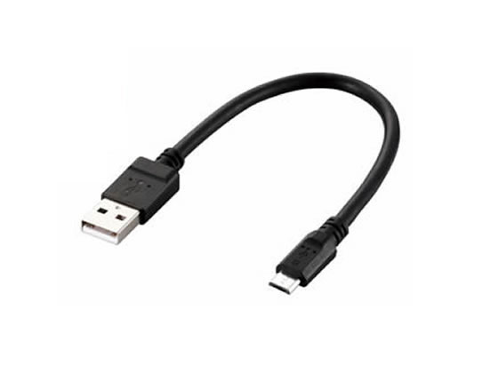 エレコム 充電専用microUSBケーブル 0.2m MPA-AMBC2U02BK