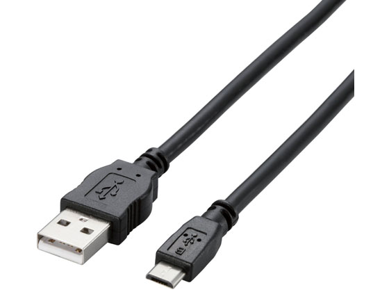 エレコム 2A対応MicroUSBケーブル 0.8m TB-AMB2A08BK