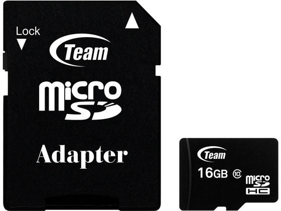 TEAM microSDHCJ[h 16GB C10 TG016G0MC28A