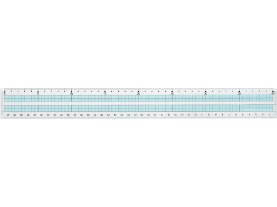 西敬 コンピューター直線定規 40cm CLR-400