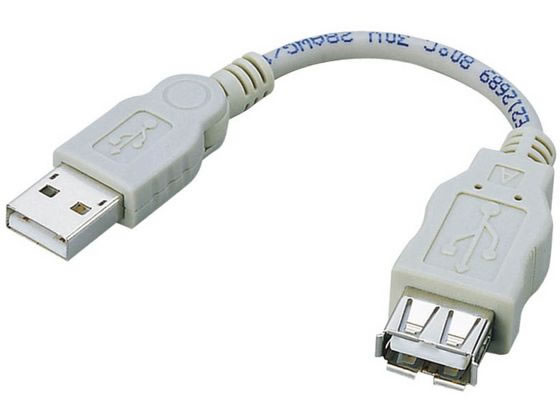 エレコム USB2.0スイングケーブル 0.1m USB-SEA01