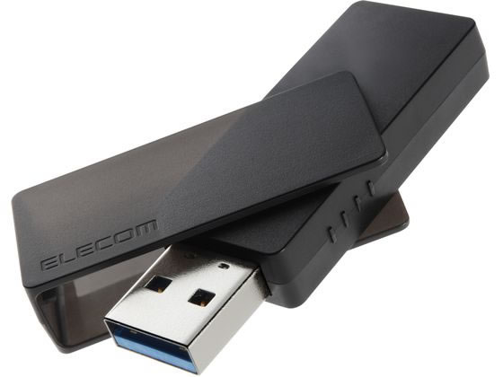 エレコム USBメモリ USB3.2 32GB ブラック MF-RMU3B032GBK