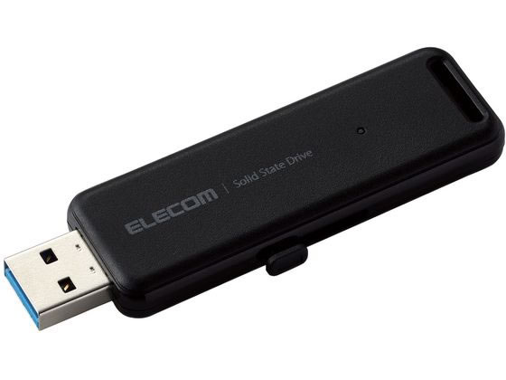 エレコム 外付けSSD 250GB USB3.2 ブラック ESD-EMB0250GBK