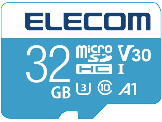 エレコム MicroSDHCカード 32GB 80MB s MF-EGM032GU13V3