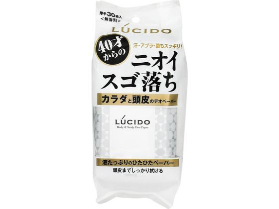 マンダム ルシード カラダと頭皮のデオペーパー 30枚