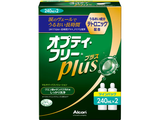 日本アルコン オプティ・フリープラスツインパック 240mL×2