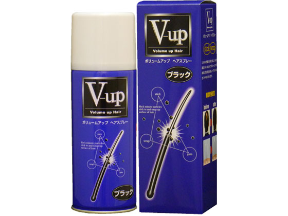 ピノーレ V-UPヘアスプレー ブラック 200G