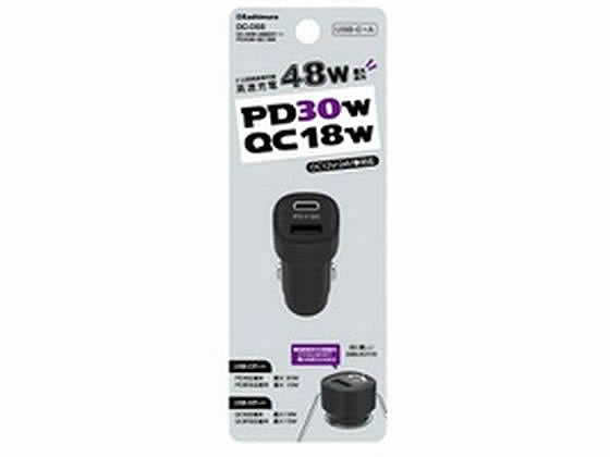 �J�V���� DC USB 2�|�[�g48W PD30W+QC18W DC068
