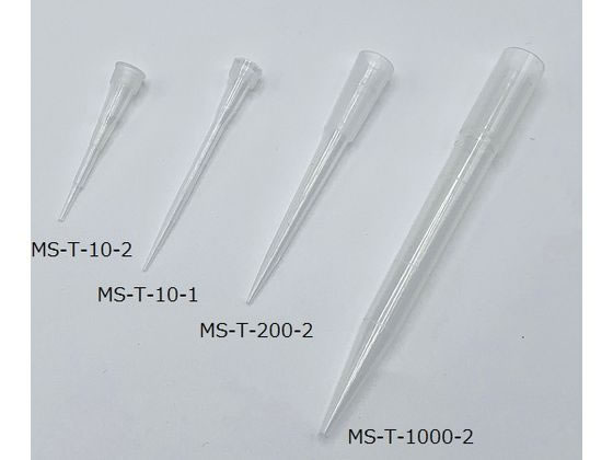 ムロオカ産業 MS(R) ITチップ 10uL 未滅菌 クリア MS-T-10-2R 4-2621-05