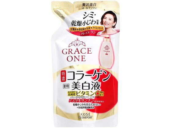 コーセーコスメポート グレイスワン 薬用美白保湿液つめかえ 200mL