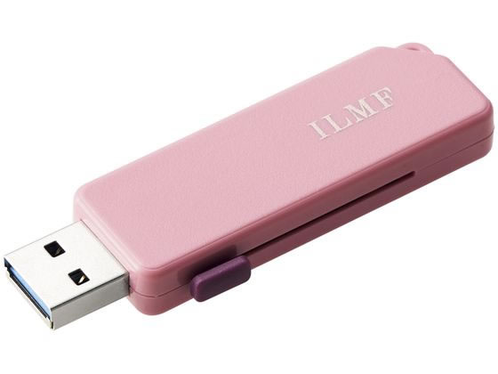 エレコム USBメモリ 32GB USB3.2(Gen1) ピンク MF-ER3032GPN-IL