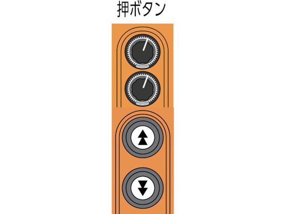 キトー 電気チェーンブロック キトーセレクト 2速選択形 60kg×3m