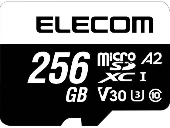 エレコム microSD カード 256GB Class10 MF-MS256GU13A2R